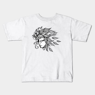 Nature Goddess Kids T-Shirt